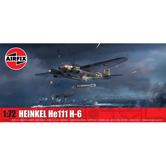 Airfix Classic Kit letadlo A07007C - Heinkel He111 H-6 (1:72)