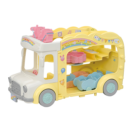 Sylvanian Families 5744 Duhový školkový autobus