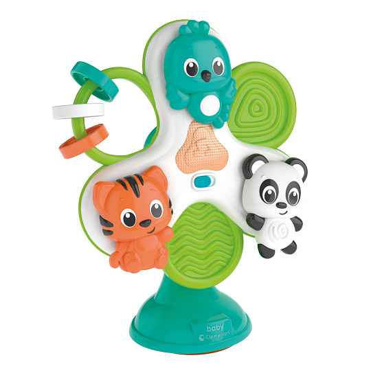 Clementoni Clemmy baby - Interaktivní volant - kolotoč se zvířátky