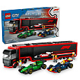 LEGO City 60445 Kamion F1® s vozy F1® RB20 a AMR24