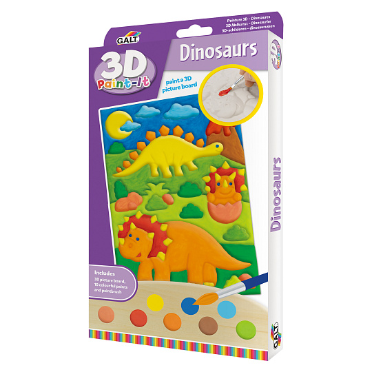 3D omalovánky - Dinosauři 3D omalovánky - Dinosauři