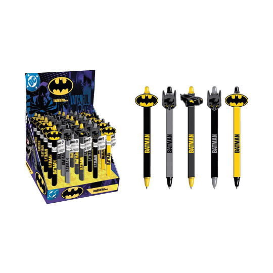 Pero gumovací Batman 11cm 3 druhy Pero gumovací Batman 11cm 3 druhy