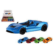 Teddies Auto Kinsmart McLaren Elva kov/plast 13cm na zpětné natažení 4 barvy
