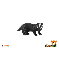 Jezevec lesní zooted plast 8cm 