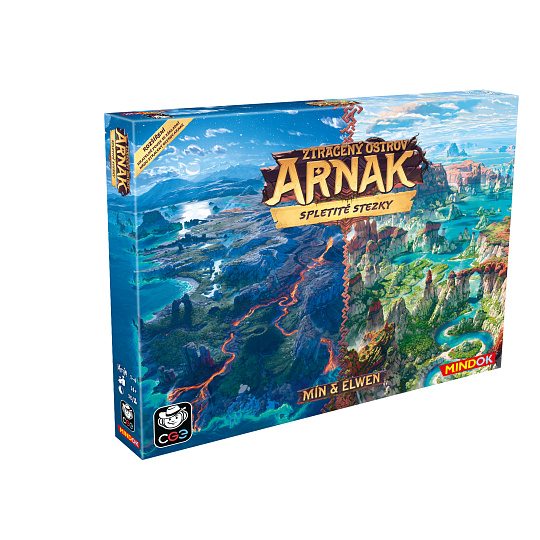 Mindok Ztracený ostrov Arnak: Spletité stezky – rozšíření Mindok Ztracený ostrov Arnak: Spletité stezky – rozšíření