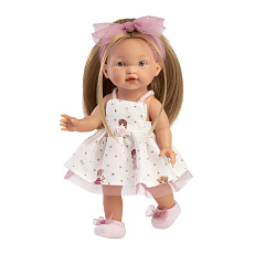 Rappa Llorens 28038 VALERIA - realistická panenka s celovinylovým tělem - 28 cm