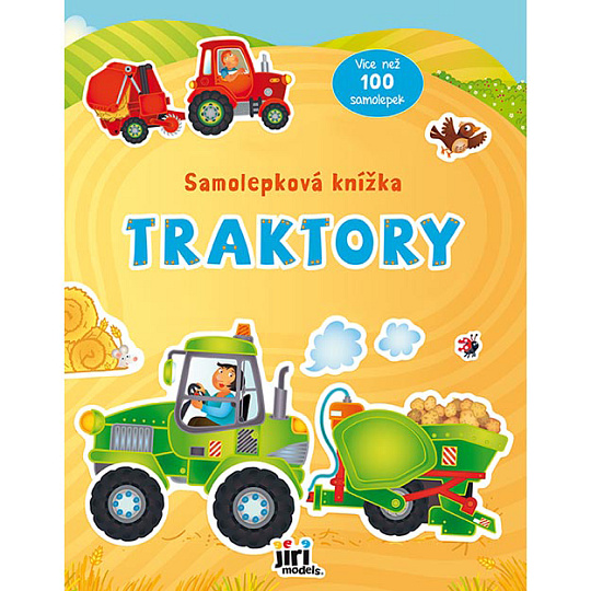 Jiri Models Knížka samolepková Traktory