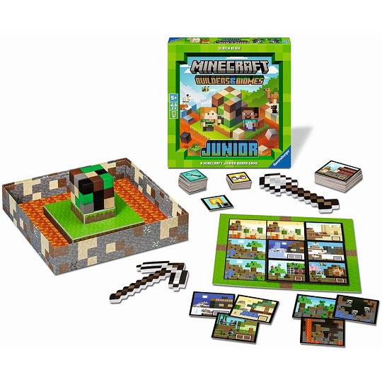 Ravensburger Minecraft: Builders & Biomes Junior