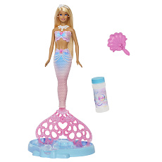 Mattel Barbie BUBBLETASTIC mořská panna s bublinkovou ploutví Í
