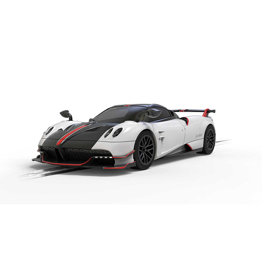Scalextric Autíčko Super Resistant SCALEXTRIC C4399 - Pagani Huayra BC Roadster – Metallic Pearl White (1:32)