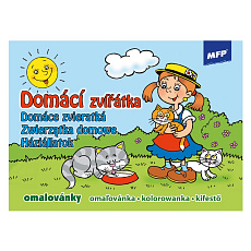 MFP Rappa Omalovánky MFP Domácí zvířátka