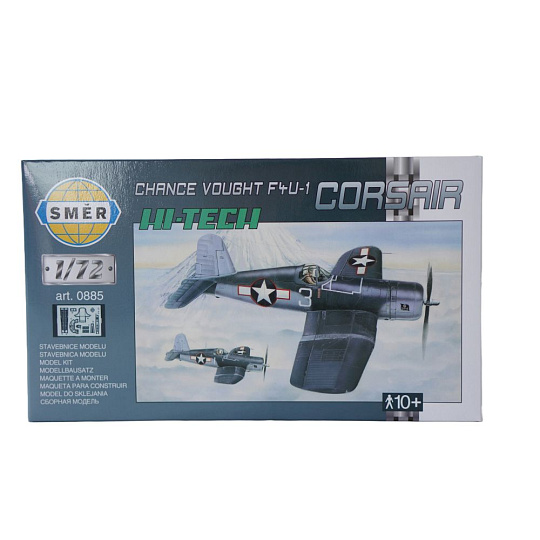 Směr plastikový model letadla Chance Voughut F4U-1 Corsair