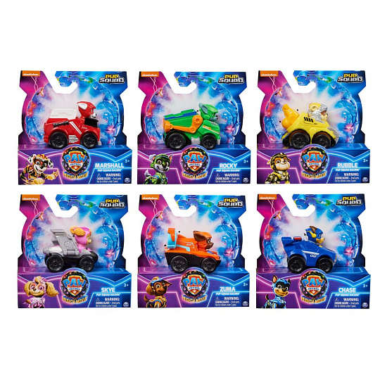 Spin Master PAW PATROL FILM 2 MINI AUTÍČKA S FIGURKOU Spin Master PAW PATROL FILM 2 MINI AUTÍČKA S FIGURKOU