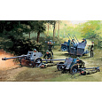 Italeri Model Kit military 7026 - GERMAN GUNS SET: PAK35-PAK40-FLAK38 (1:72)