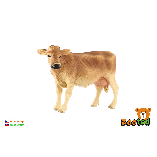 Kráva jersey zooted plast 13cm 