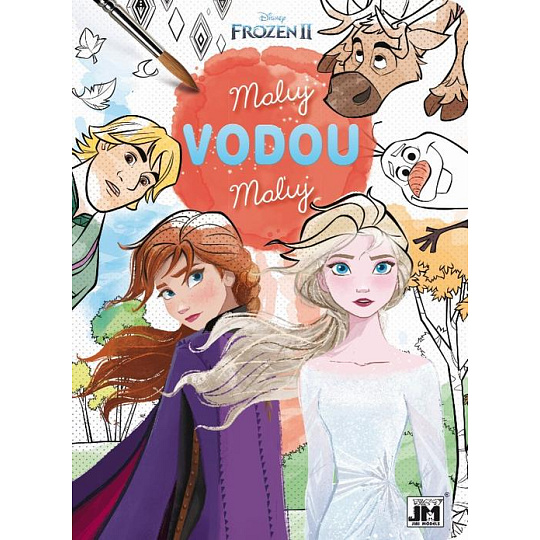 Jiri Models Omalovánka Maluj vodou FROZEN 2 - Ledové království