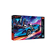 Puzzle Premium Plus: Hot Wheels: Dvojitý mlýn 1000 dílků 68,3x48cm v krabici 40x27x6cm