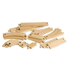 Brio 33402 Set kolejí, 16 dílů příslušenství k vláčkodráhám Brio 33402 Set kolejí, 16 dílů příslušenství k vláčkodráhám