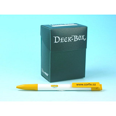 Krabička plastová - zelená (75karet) (GREEN POLY DECK BOX)