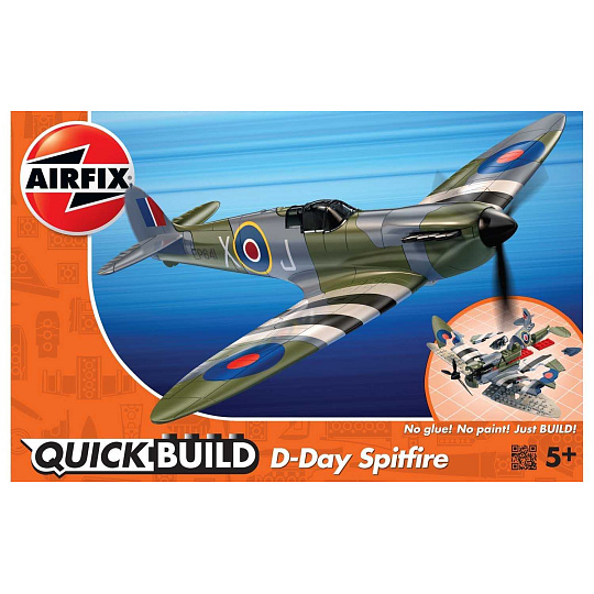 Airfix Quick Build letadlo J6045 - D-Day Spitfire