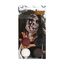 Amscan Make-up sada na obličej - Zombie