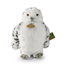 Rappa Plyšová sova/sovice sněžná s otáčející hlavou 28 cm ECO-FRIENDLY