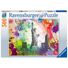 Ravensburger Pohlednice z New Yorku 500 dílků