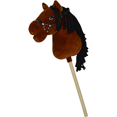 STEPPOS Premium Hobby horse Monty hnědý 70cm STEPPOS Premium Hobby horse Monty hnědý 70cm