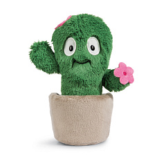 NICI plyš Květina Henrietta,Kaktus 18 cm, GREEN