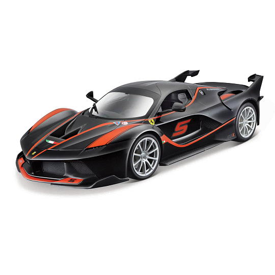 Bburago - RACE+PLAY, Ferrari FXX K, černá, 1:18 Bburago - RACE+PLAY, Ferrari FXX K, černá, 1:18