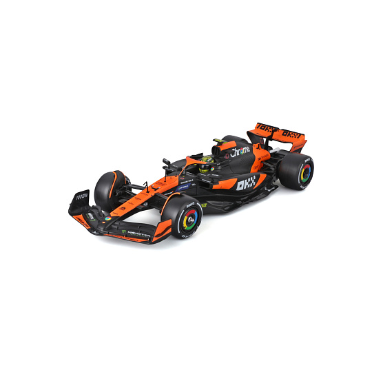 Bburago – RACING MODEL KIT, Formule McLaren Team MCL38 (2024), #4 Lando Norris, 1:24 Bburago – RACING MODEL KIT, Formule McLaren Team MCL38 (2024), #4 Lando Norris, 1:24