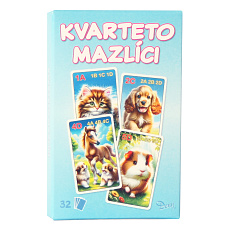 Rappa Karty Kvarteto zvířecí mazlíci