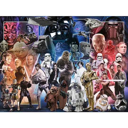 Ravensburger Vesmír Star Wars 1500 dílků Ravensburger Vesmír Star Wars 1500 dílků
