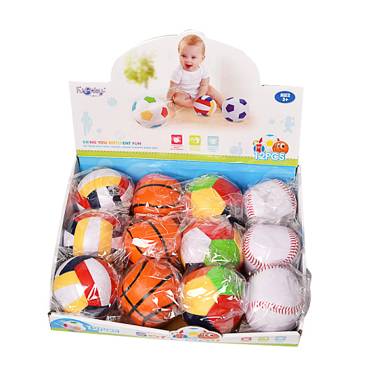 Sporto Mac Toys Míček různé druhy 10 cm Sporto Mac Toys Míček různé druhy 10 cm