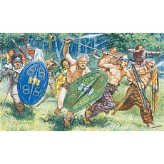 Italeri Model Kit figurky 6022 - GAULS WARRIORS (I-II CENTURY B.C.) (1:72)