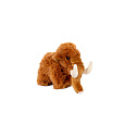 Teddies Mamut plyš 10x17cm hnědý 0m+