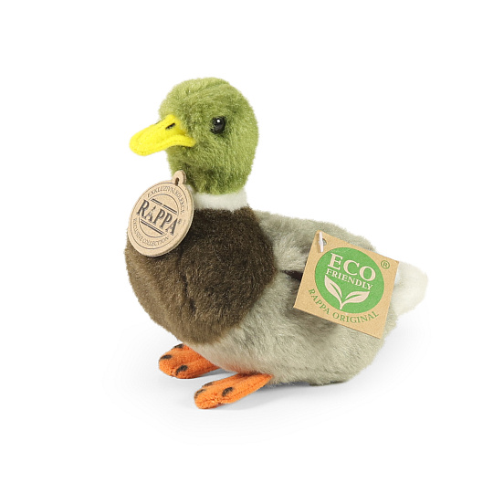 Rappa Plyšová kachna divoká 13 cm ECO-FRIENDLY