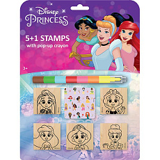 Jiri Models Razítka 5+1 s voskovkou Disney Princezny Jiri Models Razítka 5+1 s voskovkou Disney Princezny