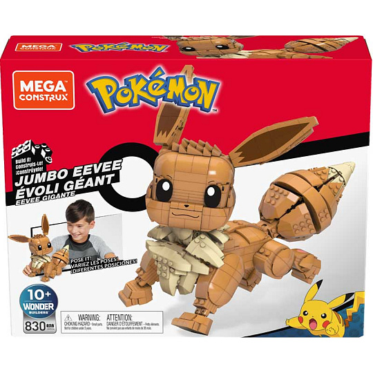 Mattel MEGA CONSTRUX POKÉMON JUMatchboxO EEVEE