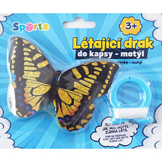 Sporto Mac Toys SPORTO Létající drak do kapsy - motýl Sporto Mac Toys SPORTO Létající drak do kapsy - motýl