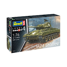 Revell Plastic ModelKit tank 03323 - M24 Chaffee (1:76) Revell Plastic ModelKit tank 03323 - M24 Chaffee (1:76)