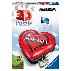 Ravensburger Srdce Minecraft 54 dílků Ravensburger Srdce Minecraft 54 dílků