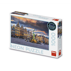 Dino BOUŘE NAD ANTVERPAMI 1000 neon Puzzle