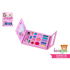 beauted Dětská sada líčení beauted paletka se zrcátkem na magnetické zavírání 11x14,5x1cm ve fólii