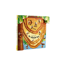 Knížka Co se děje ve včelím úlu CZ text 23x23cm