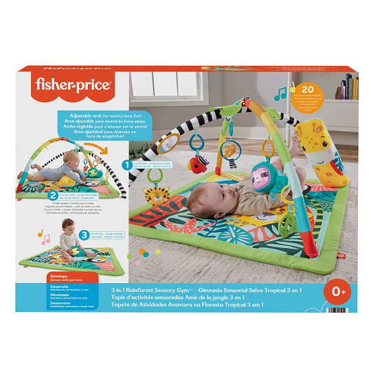 Mattel Fisher-Price HRACÍ DEČKA SE ŽIRAFOU 3 V 1 Mattel Fisher-Price HRACÍ DEČKA SE ŽIRAFOU 3 V 1