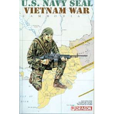Dragon Model Kit figurky 1607 - U.S.NAVY SEAL, VIETNAM WAR (1:16)