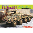 Dragon Model Kit military 6969 - Sd.Kfz. 234/3 w/2cm Schwebelafette (2cm) (1:35)
