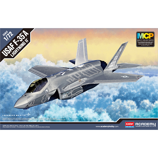 Academy Model Kit letadlo 12507 - F-35A Lightning II MCP (1:72) Academy Model Kit letadlo 12507 - F-35A Lightning II MCP (1:72)