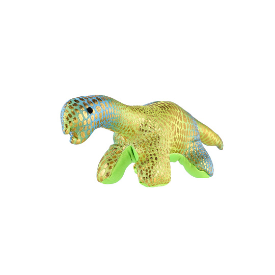 Dinosaurus plněný pískem 320g mačkací antistresový látka 22cm v sáčku
